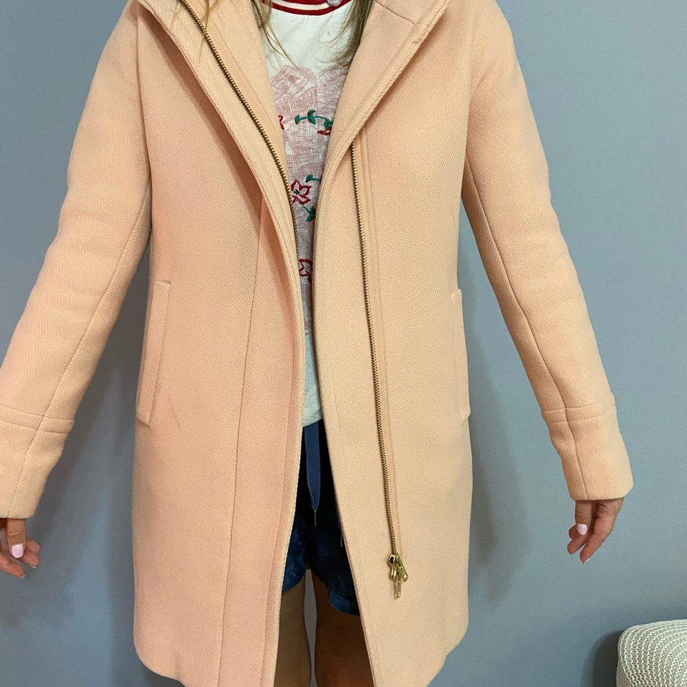 JCrew Stadium Cloth Cocoon Coat Size 4T